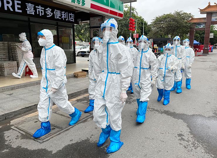 集团党员助力广州疫情封控区，筑牢抗疫“长城”